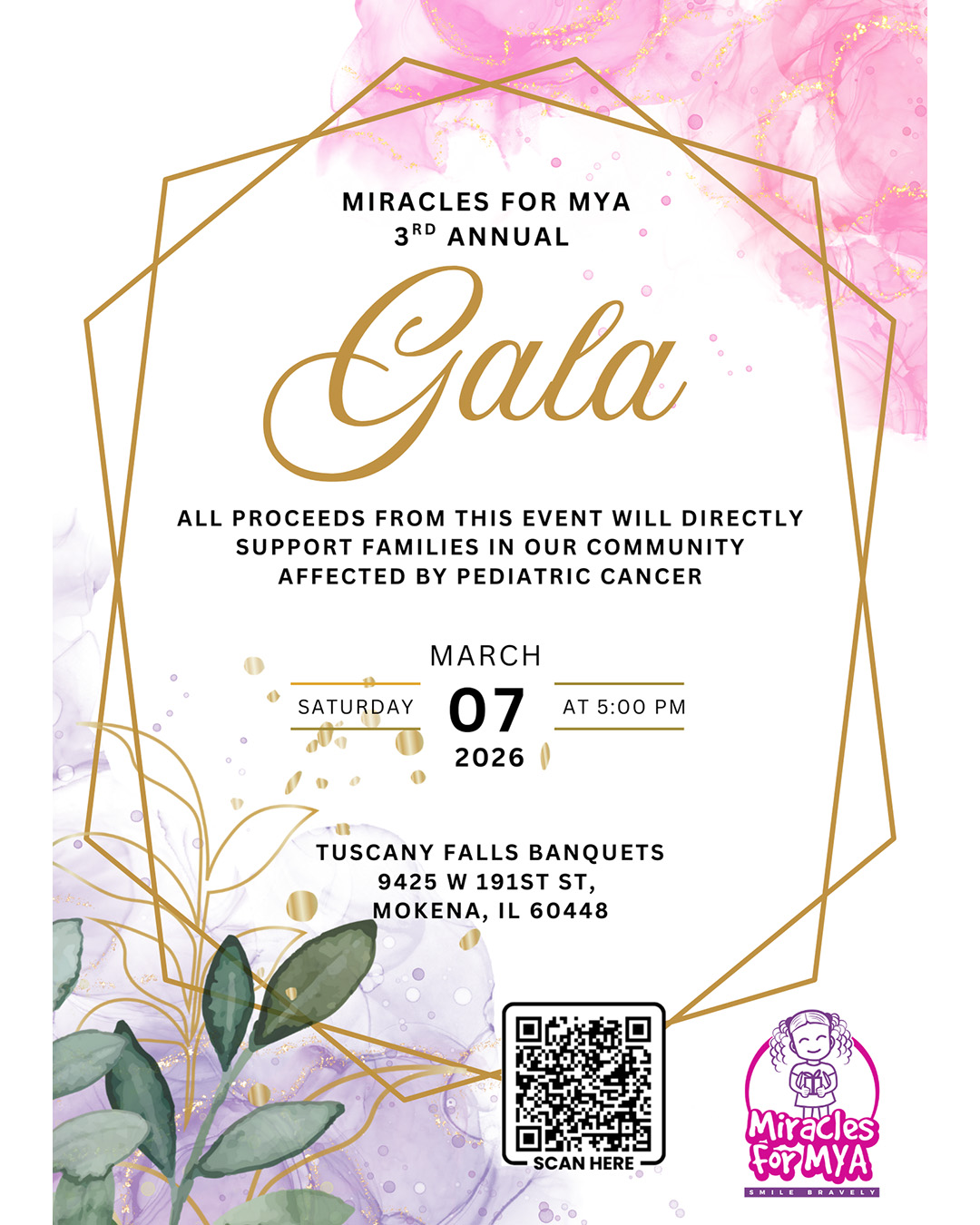 Miracles for Mya 3rd Annual Gala